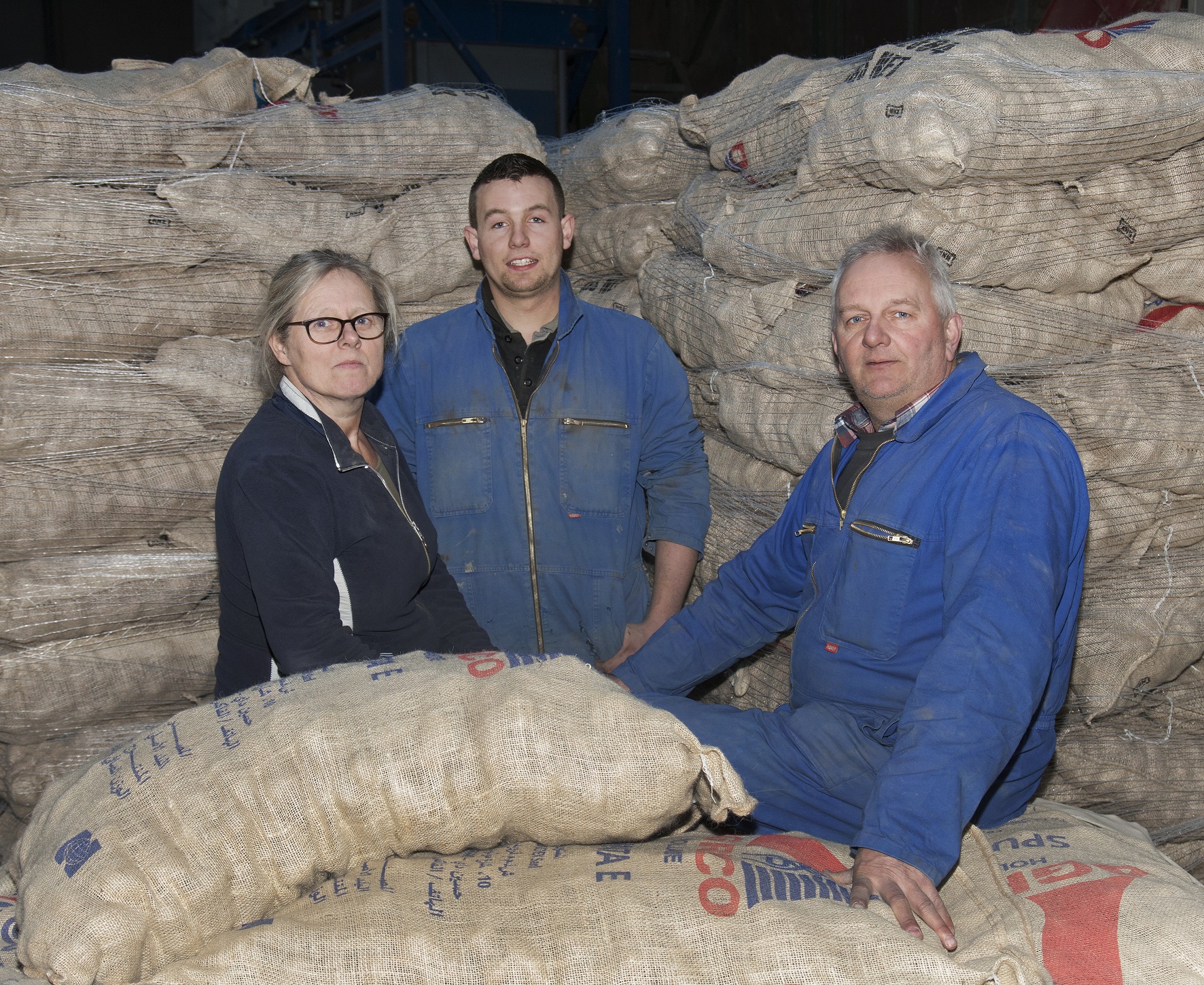 Angelique, Martijn en Anselm Claassen