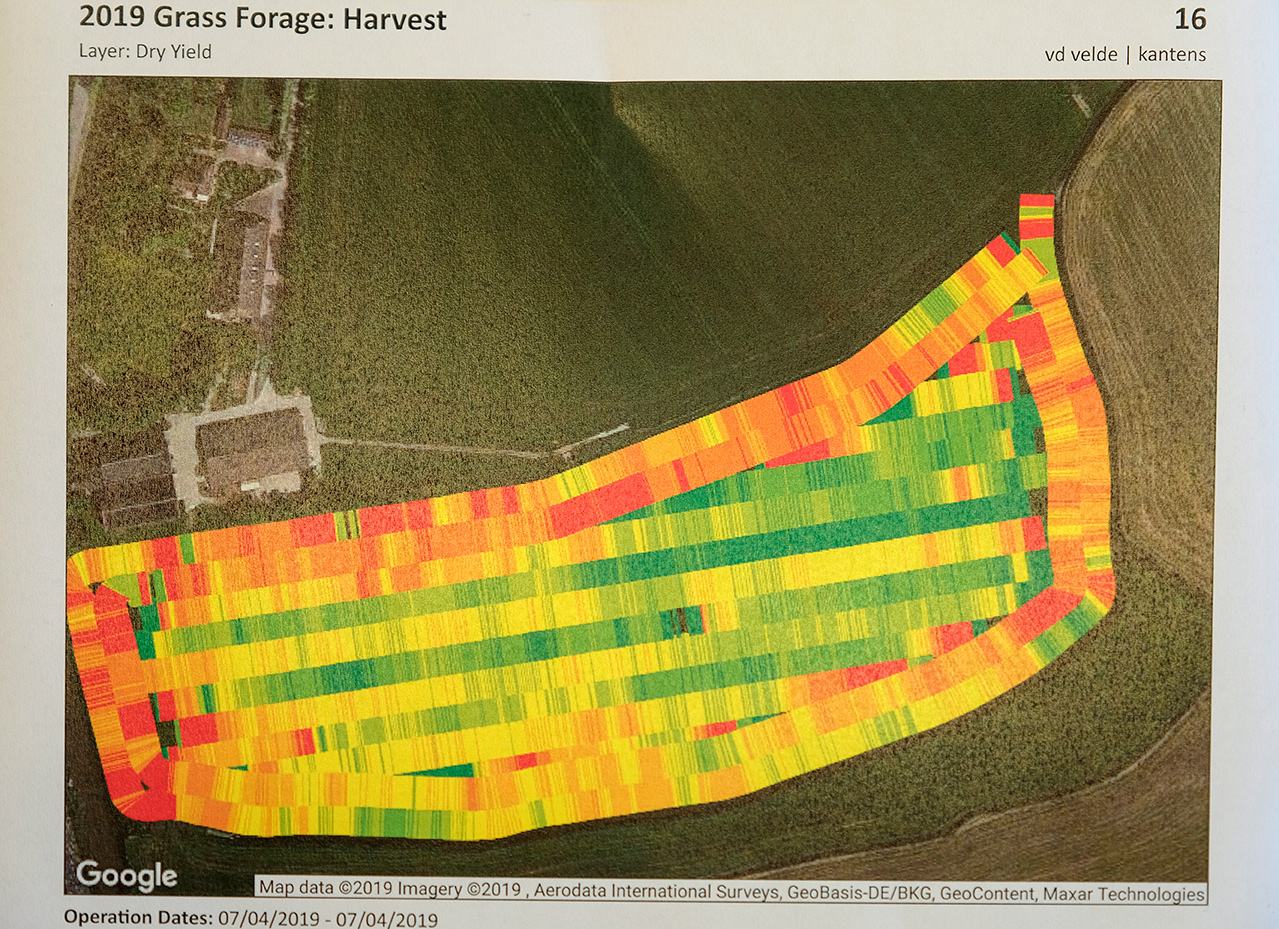 Opbrengstkaart grasland