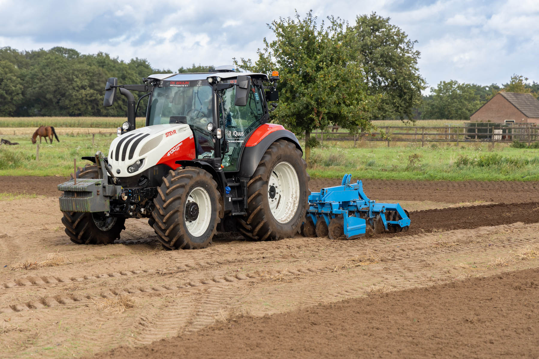 Steyr landbouwmachines  Steyr trekkers voor agrariërs, loonwerkers